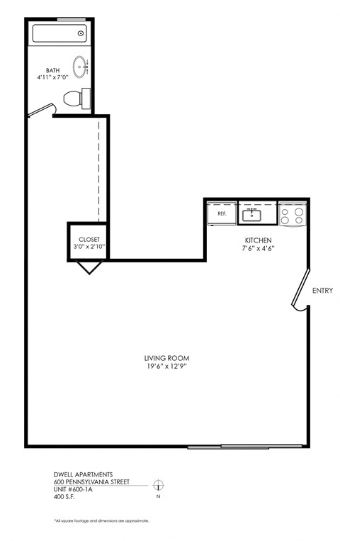 600 & 624 Pennsylvania Street Studio-2 Beds Apartment for Rent - Photo Gallery 17